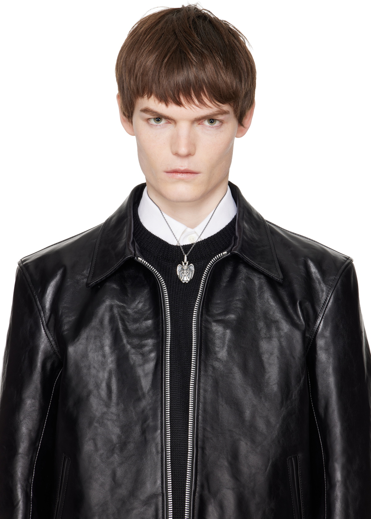 YOHJI YAMAMOTO Gargoyle Pendant Necklace