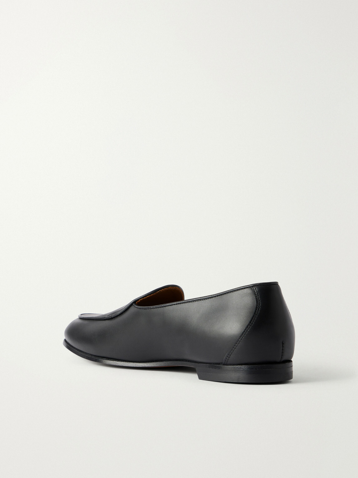 Aimé Leon Dore - Embellished Leather Loafers - Black