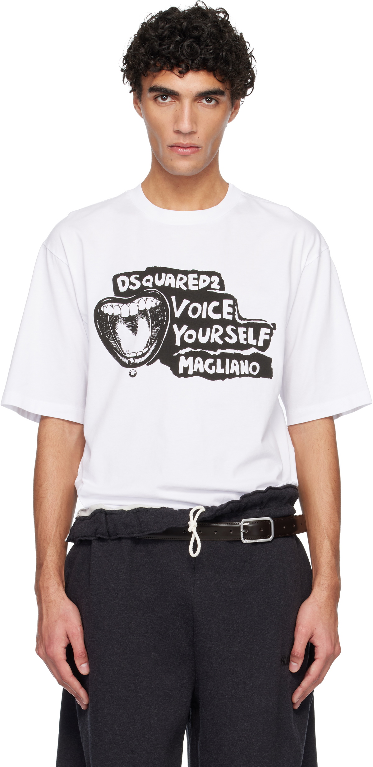 Dsquared2 Blue Pepsi Edition Dan Fit T-Shirt Dsquared2 Dsquared2 Blue Pepsi Edition Dan Fit T-Shirt Dsquared2