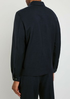 Sunspel Wool Jacket Navy