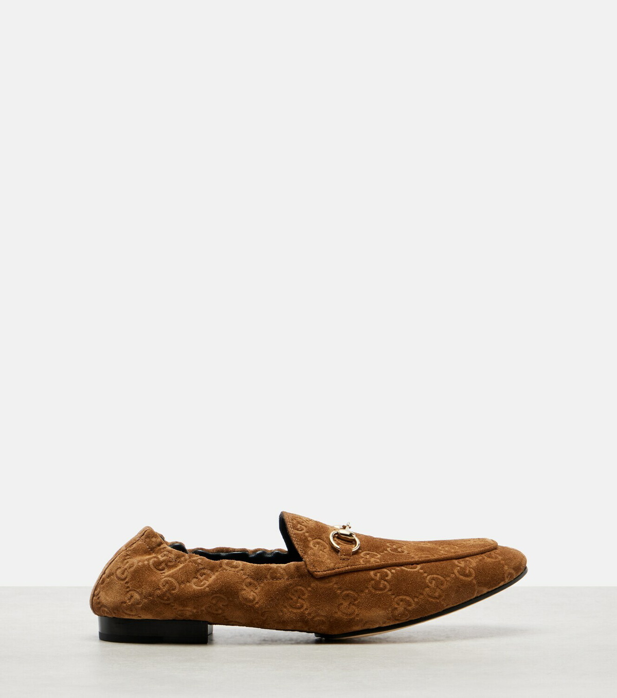 Gucci Jordaan Doria suede loafers