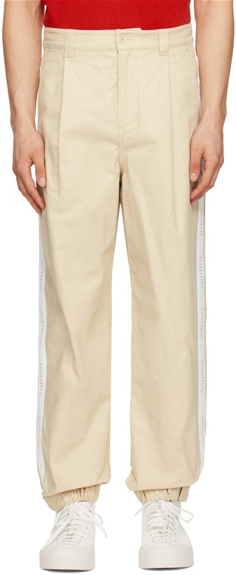 Photo: Tommy Jeans Beige Tapered Trousers