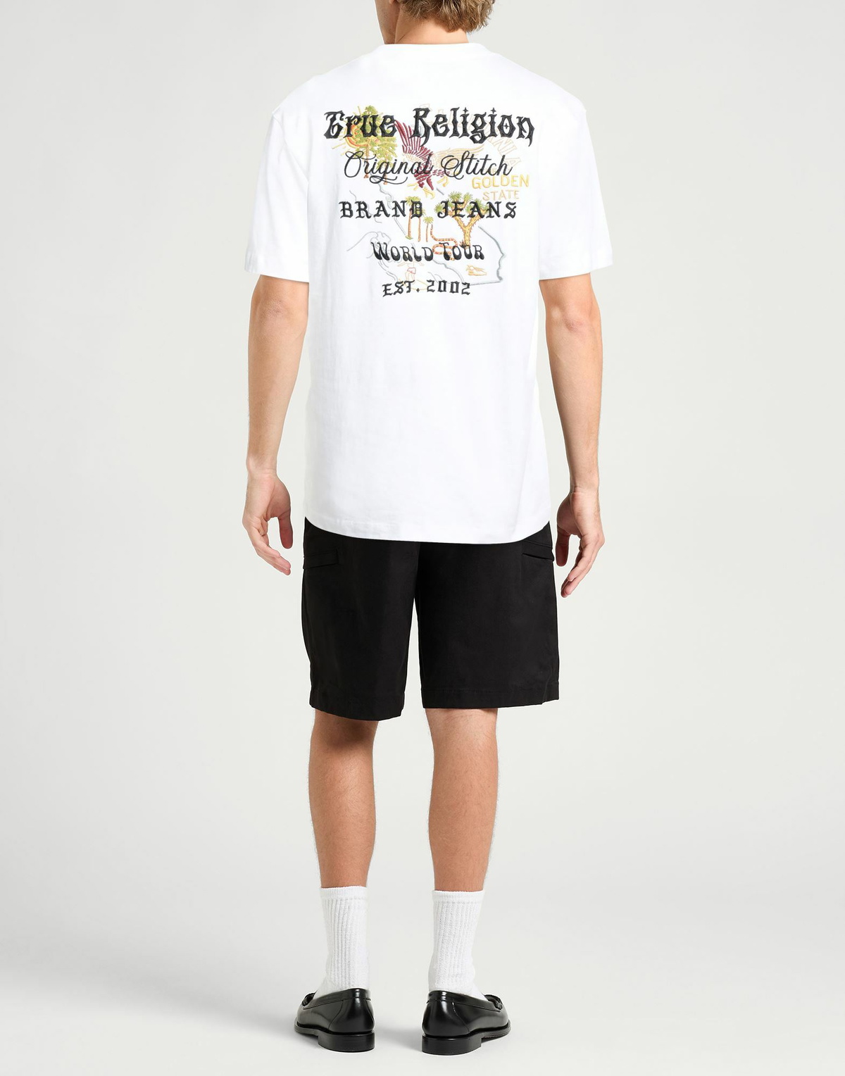 True Religion Mens T-shirt in White