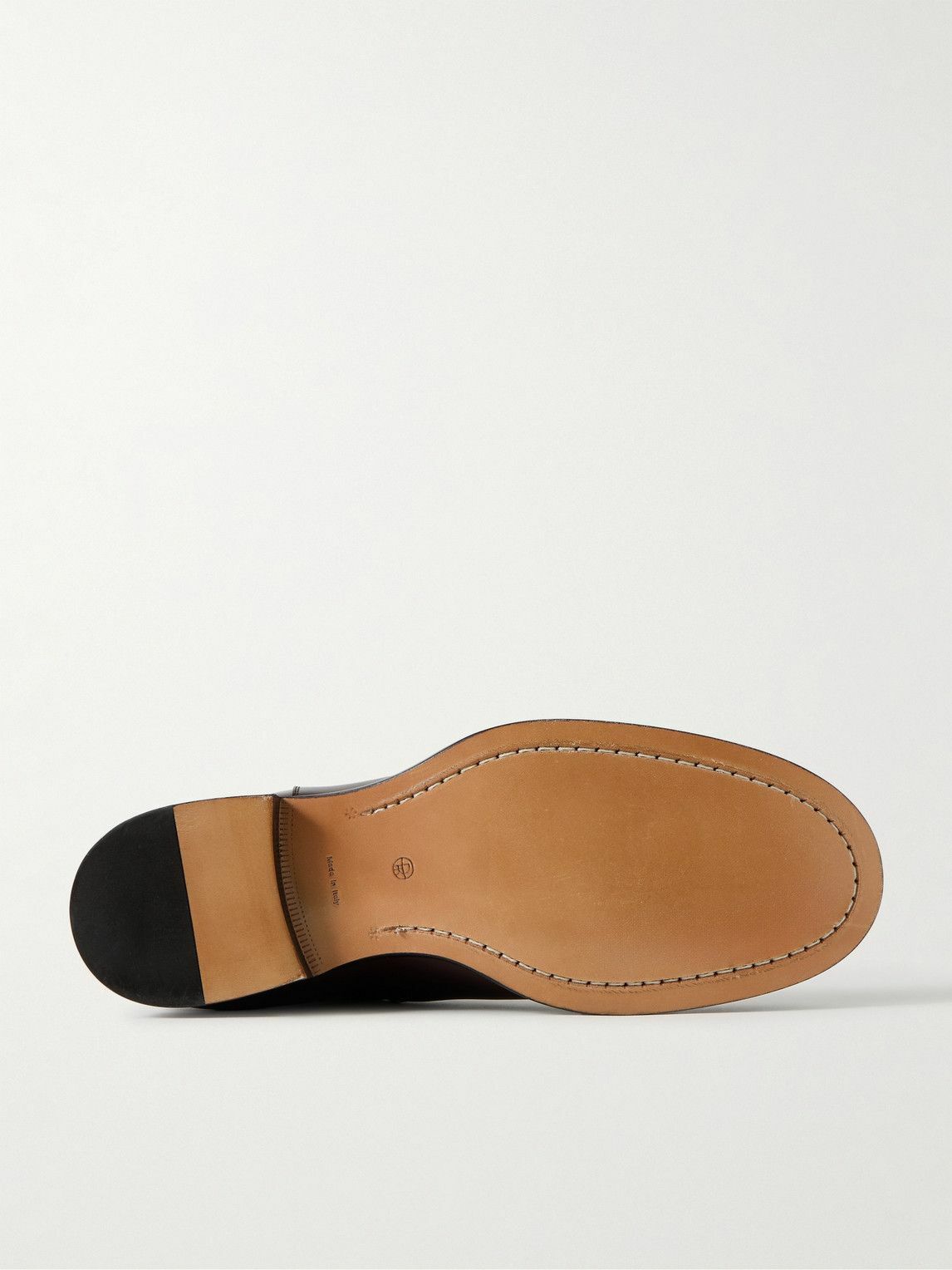 The Row - Novus Leather Chelsea Boots - Black