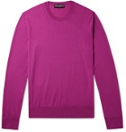 DOLCE & GABBANA - Wool Sweater - Purple