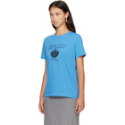 Acne Studios Blue Graphic Jersey T-shirt