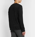 James Perse - Lotus Slim-Fit Cotton-Jersey T-Shirt - Black