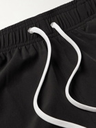 AMIRI - MA Straight-Leg Short-Length Logo-Print Swim Shorts - Black