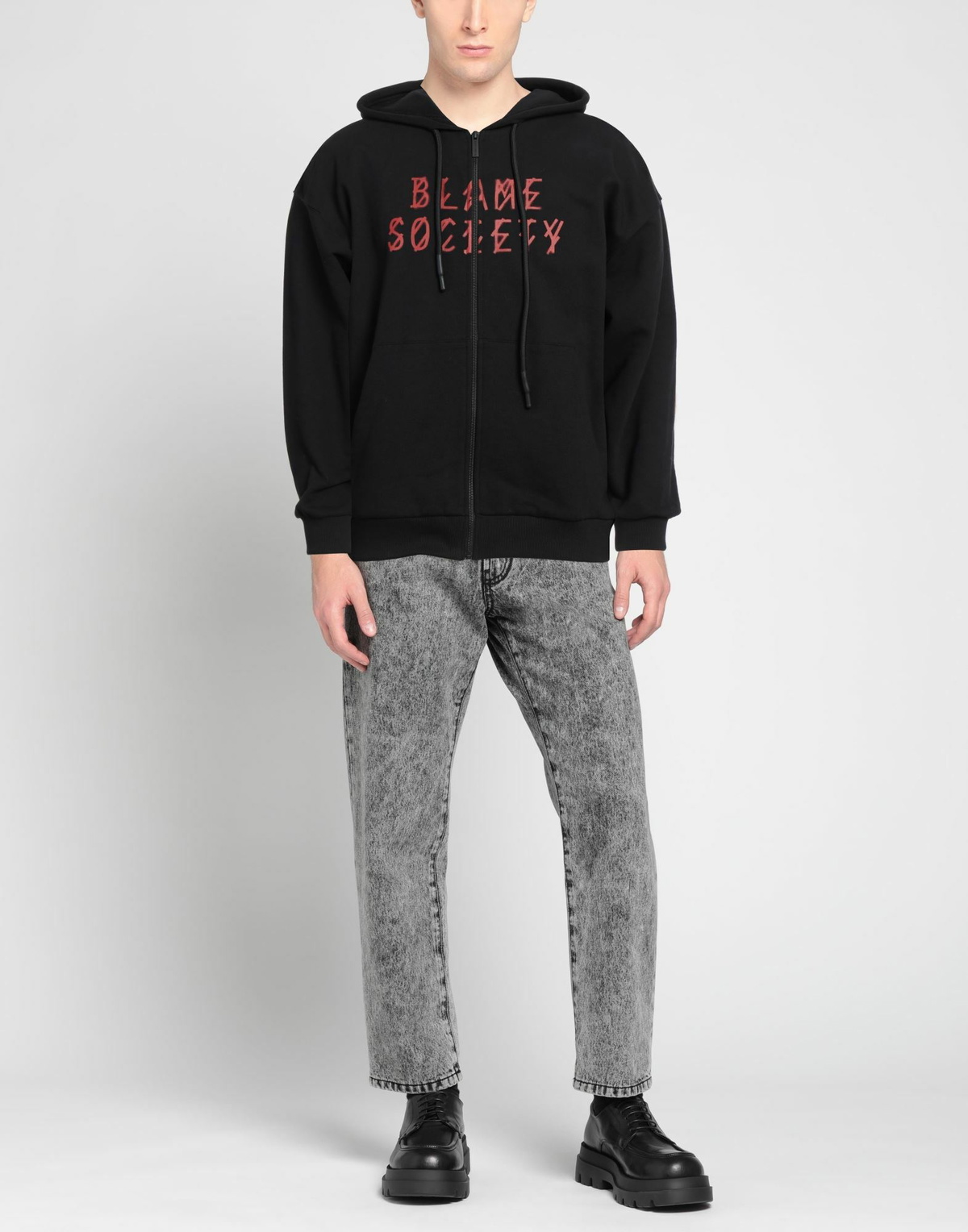 44 Label Group Mens Sweatshirt in Black