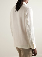 Loro Piana - Spagna Herringbone Linen Jacket - White