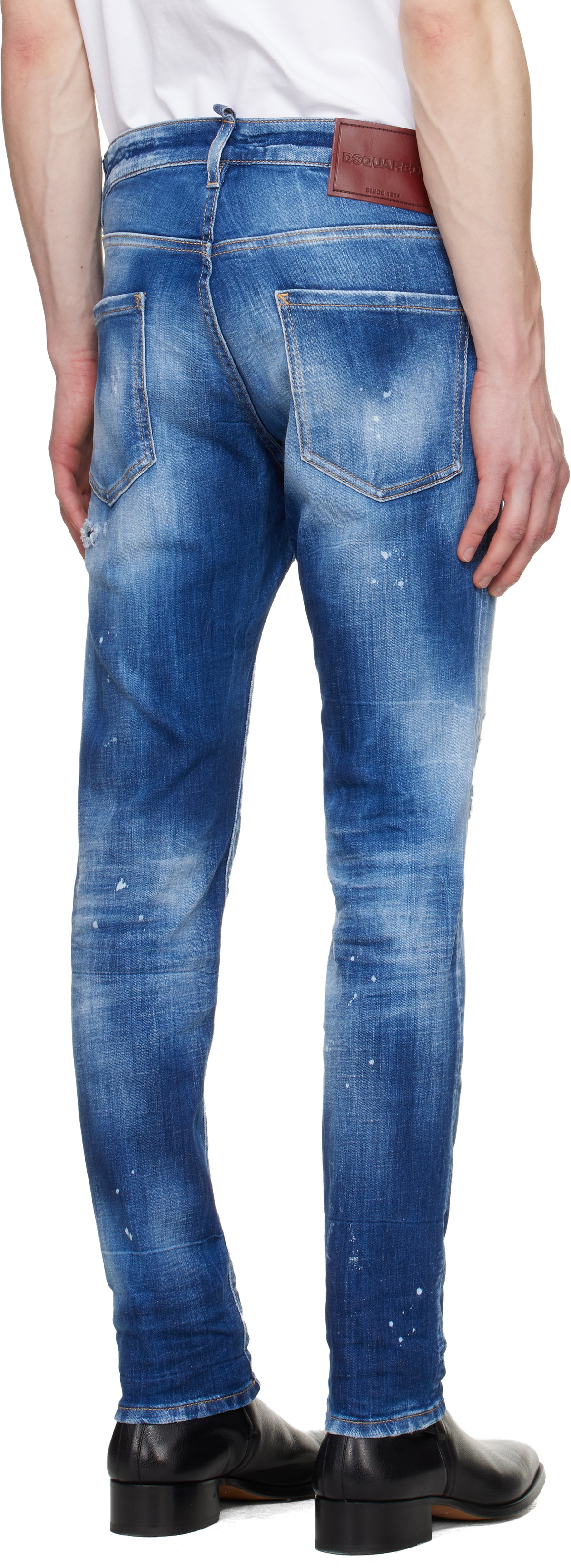 Dsquared2 Blue Teddy Jeans