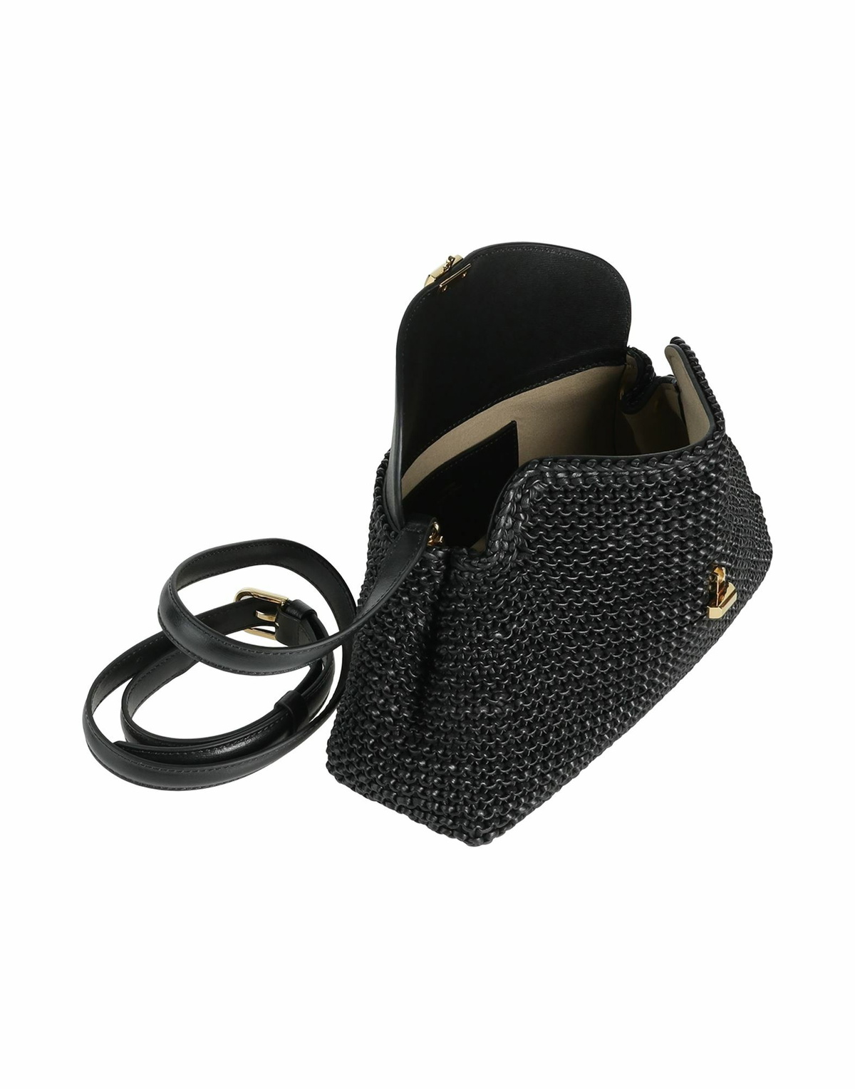 Toteme Womens Clutch in Black