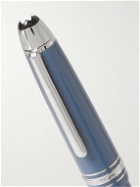 Montblanc - Meisterstück Glacier LeGrand Resin and Platinum-Plated Fountain Pen