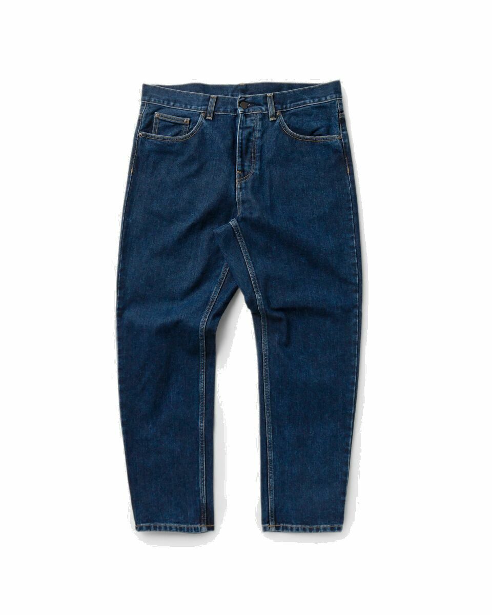 Photo: Carhartt Wip Newel Jeans (Tapered) Blue - Mens - Jeans