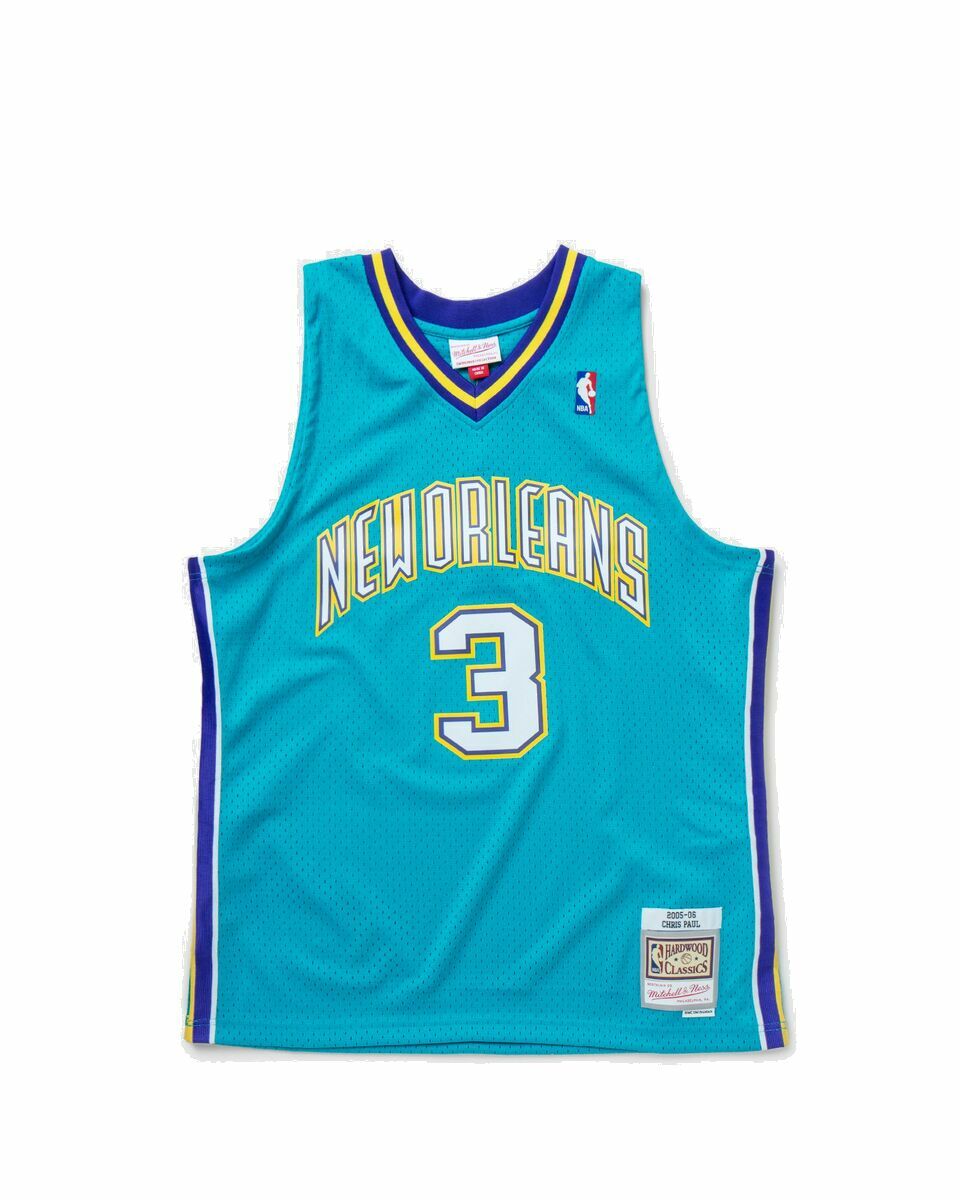 Photo: Mitchell & Ness Nba Swingman Jersey New Orleans Hornets Road 2005 06 Chris Paul #3 Blue - Mens - Jerseys