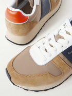 Paul Smith - Eighties Suede, Leather and Shell Sneakers - Brown