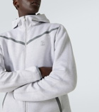 Brunello Cucinelli Cotton-blend French terry zip-up hoodie