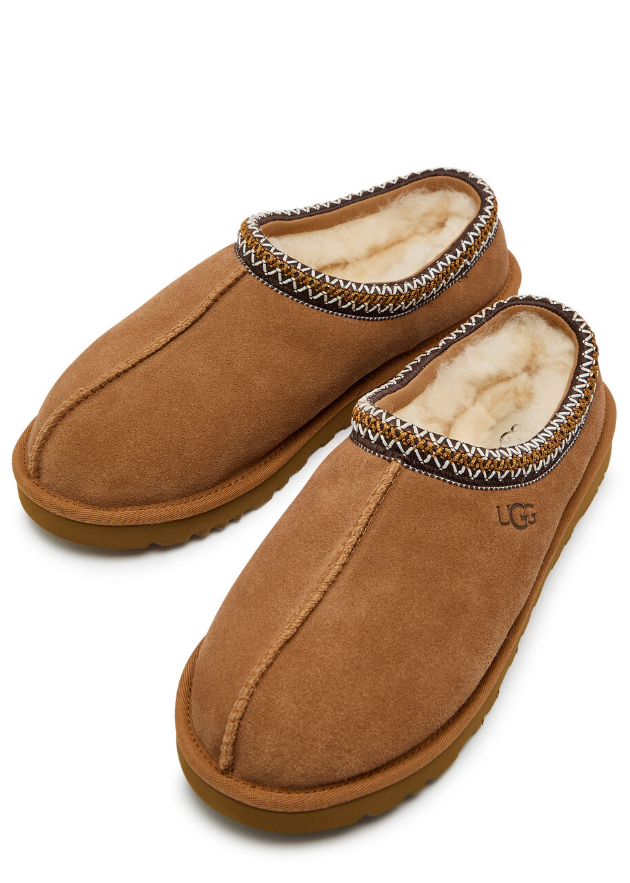 Ugg Tasman Suede Slippers Tan