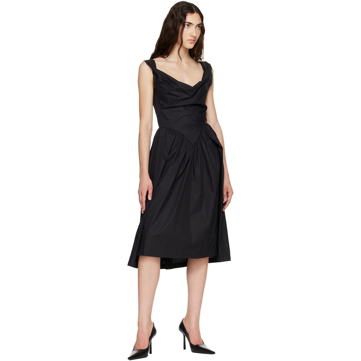 Vivienne Westwood Black Sunday Midi Dress