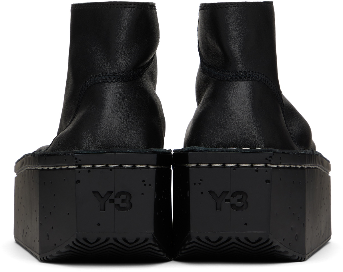 Y-3 Black Kyasu Hi Sneakers
