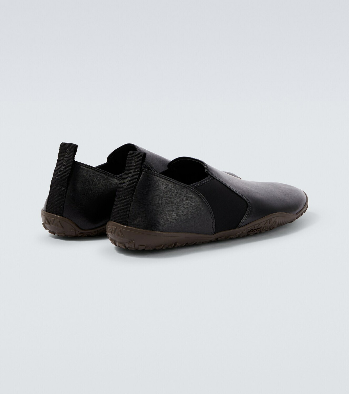 Lemaire Vibram leather slip-on shoes