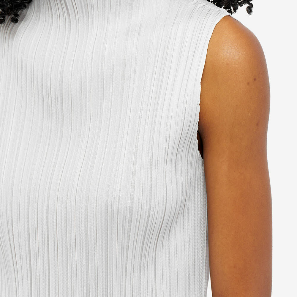 PLEATS PLEASE グラフィックタンクトップ Pleats Please Issey Miyake Pleated Shell Tank | Saks Fifth