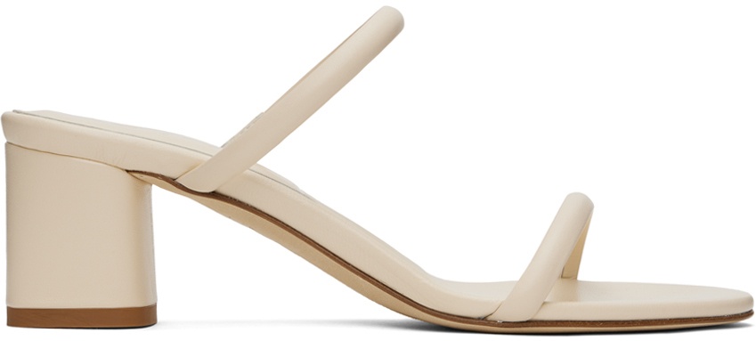 Photo: Aeyde Off-White Anni Heeled Sandals