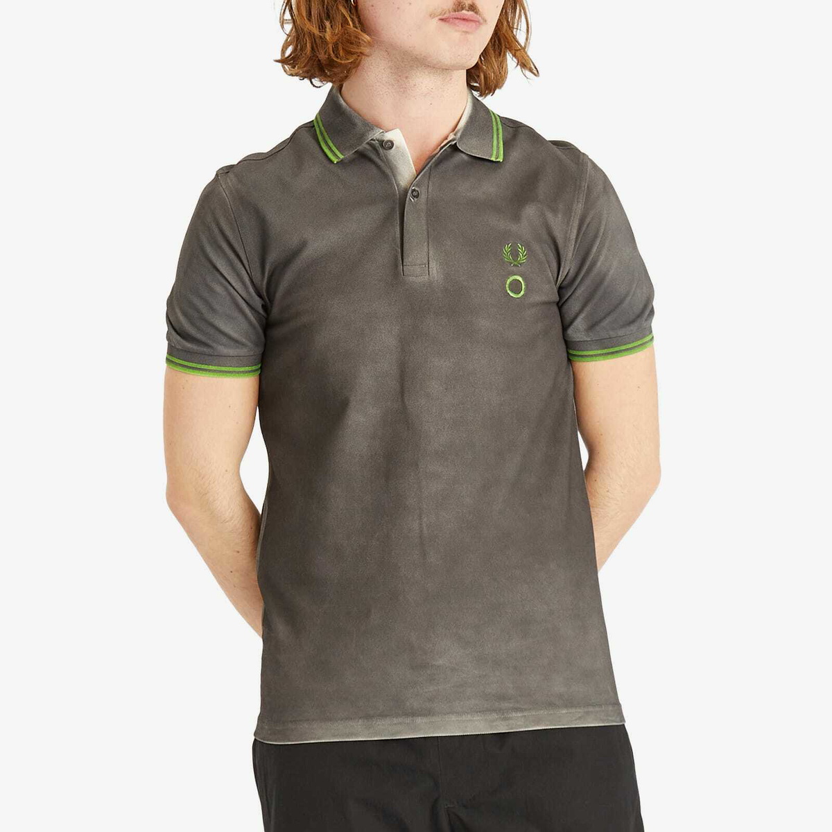Fred Perry Men's x Craig Green Tennis Polo Shirt in Chalk