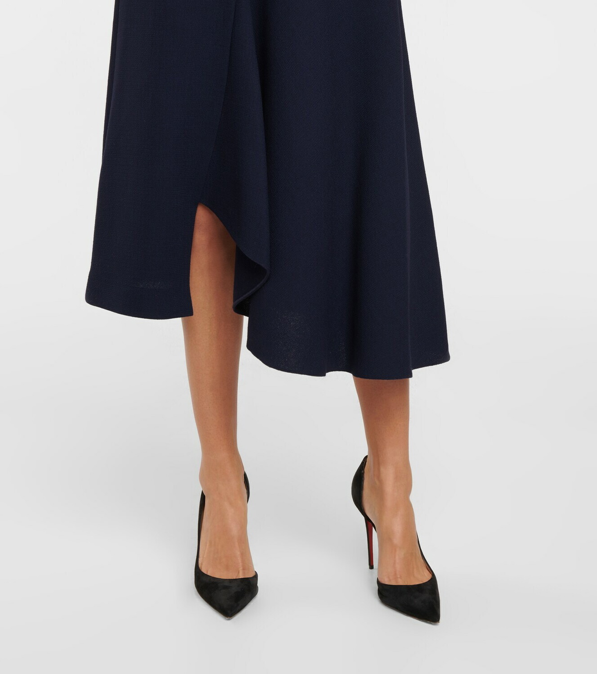 【Roland Mouret】 Botezウールクレープミディドレス Roland Mouret Botez wool crêpe midi dress Roland Mouret