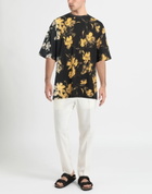 Jil Sander Mens T-shirt in Black