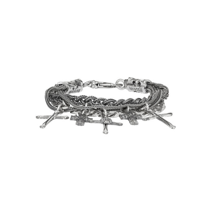 Photo: Emanuele Bicocchi Silver Braided Cross Bracelet