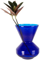 POLSPOTTEN Blue Thick Neck Vase