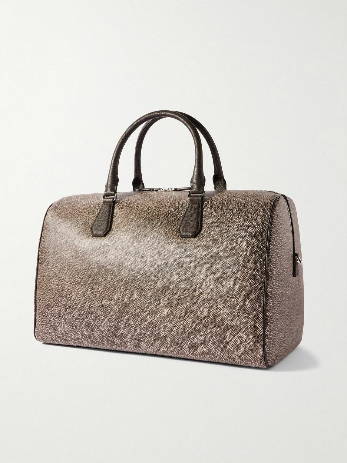 Montblanc - Large 142 Textured-Leather Weekend Bag