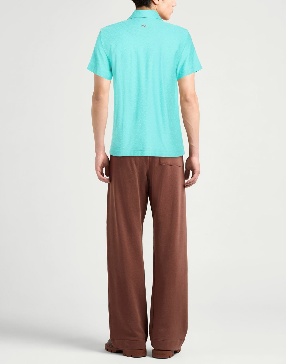 Missoni Mens Polo shirt Turquoise