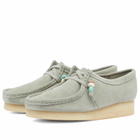 Clarks Originals Women's Wallabee Beads in Sage Suede