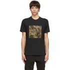 rag and bone Black Camo Logo T-Shirt