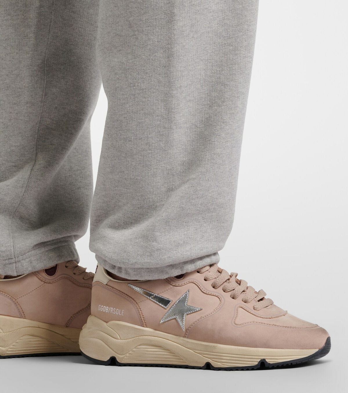 Golden Goose Running Sole leather sneakers