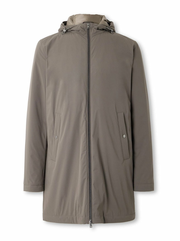Photo: Herno - Padded Shell Hooded Parka - Brown