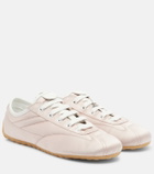 McQueen Boxe satin sneakers