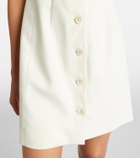 Veronica Beard Devlin cotton-blend twill minidress
