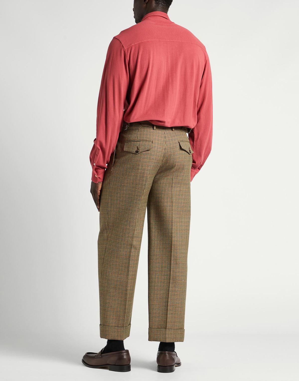Fedeli Mens Shirt Brick