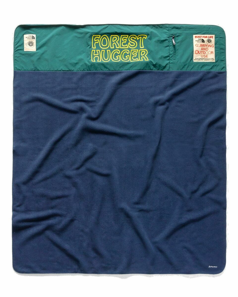 Photo: The North Face Tnf X Online Ceramics Polartec Blanket Blue|Green - Mens - Bathing|Home Deco