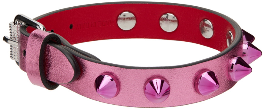 クリスチャンルブタン ピンク ブレスレット Loubilink Bracelet Christian Louboutin Pink Loubilink Bracelet Christian Louboutin