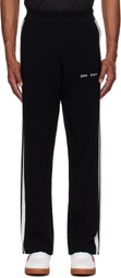 Palm Angels Black Classic Logo Knit Track Pants