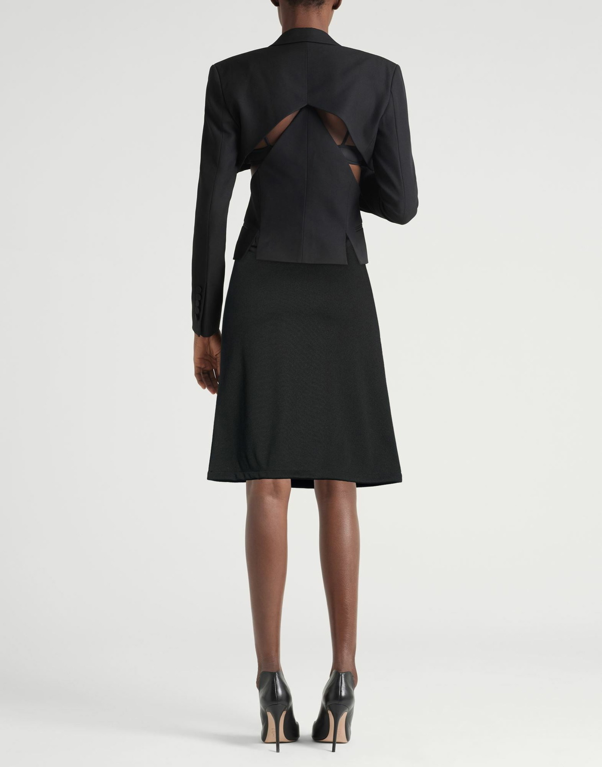Courrèges Womens Mini skirt in Black