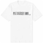 Pleasures Men's LLC T-Shirt in White