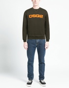 Dsquared2 Mens Sweatshirt Military in Green