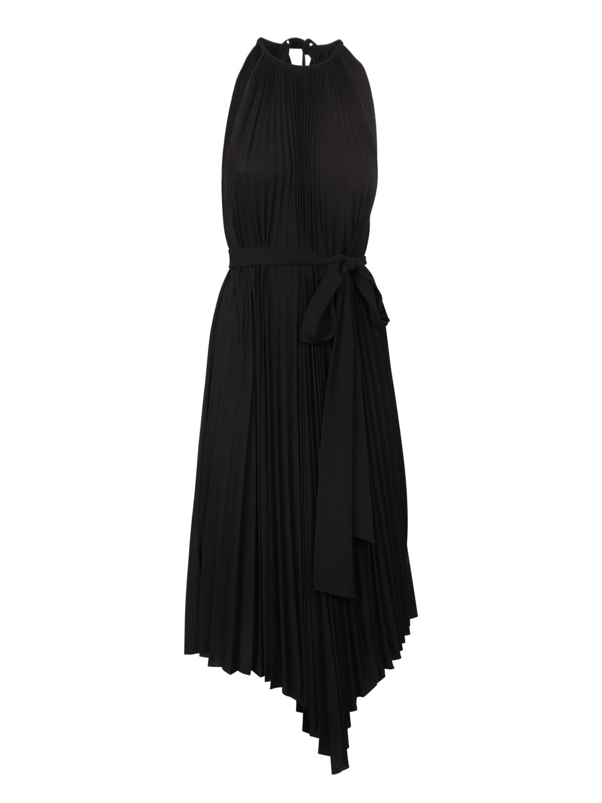 パーティードレス ALEXANDRE VAUTHIER 222DR1657 BLACK Dresses Alexandre Vauthier Gathered Midi Dress | Black | FARFETCH