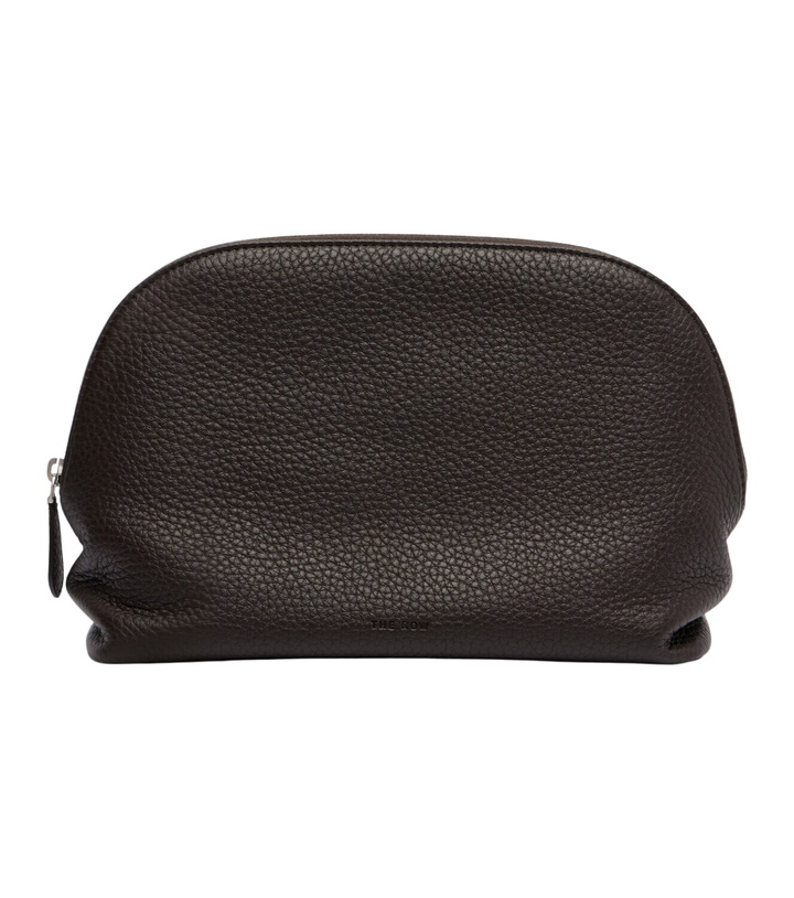 Photo: The Row Agnes leather clutch