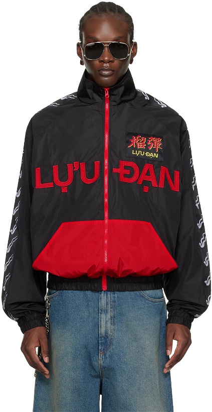 Photo: LU'U DAN Black & Red Shell Jacket